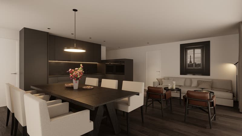 Modern 4.5-room new apartment with balcony in Dübendorf (2)