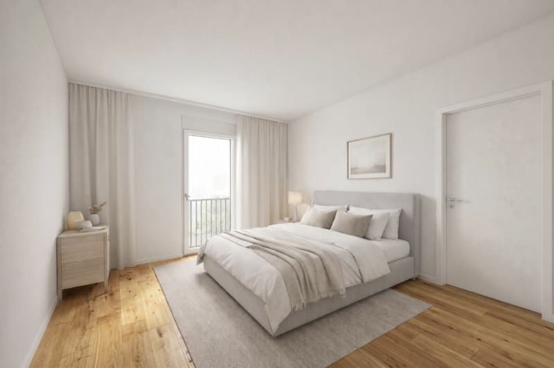 Visualisierung Schlafzimmer