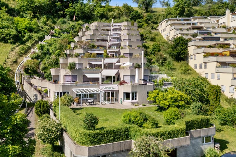 Grosszügige Terrassenwohnung mit Gartenparadies