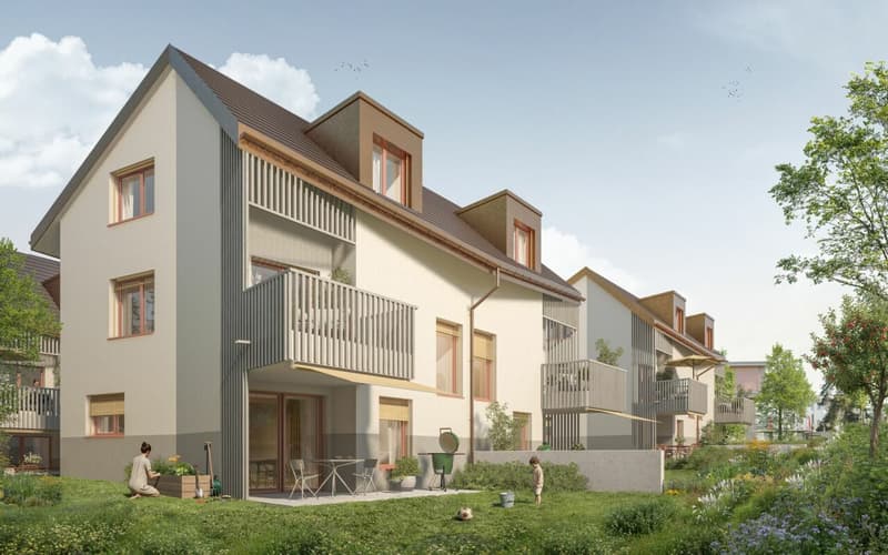 Einfamilienhaus mit attraktiven Aussenflächen (2)