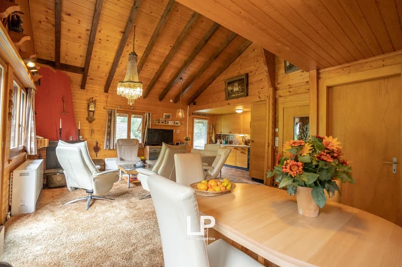 Chalet Castanea is a 5-bedroom chalet in the heart of Mörel-Filet's green nature. (10)