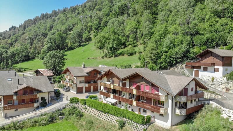 Bello e spazioso monolocale direttamente dietro il hub OV a Fiesch (12)
