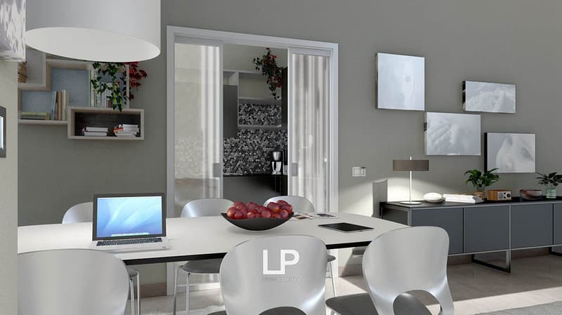 Two-room apartment on the first floor with a terrace in a newly built residence (7)