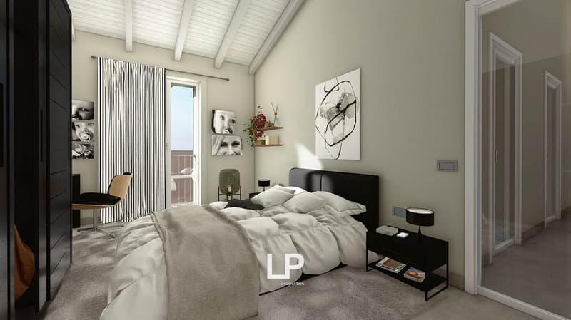 Two-room apartment on the first floor with a terrace in a newly built residence (2)