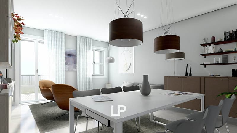 Two-room ground floor apartment in a newly built residence (15)