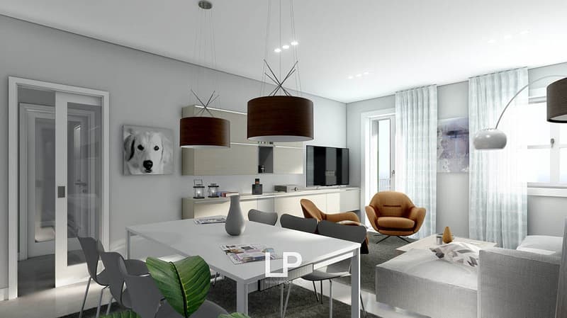 Two-room ground floor apartment in a newly built residence (14)