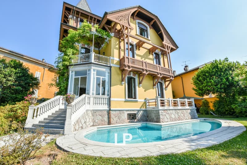 Villa Liberty affascinante sul Lago Maggiore (35)