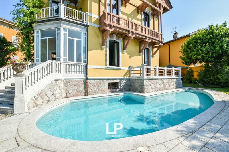 Villa Liberty affascinante sul Lago Maggiore (37)