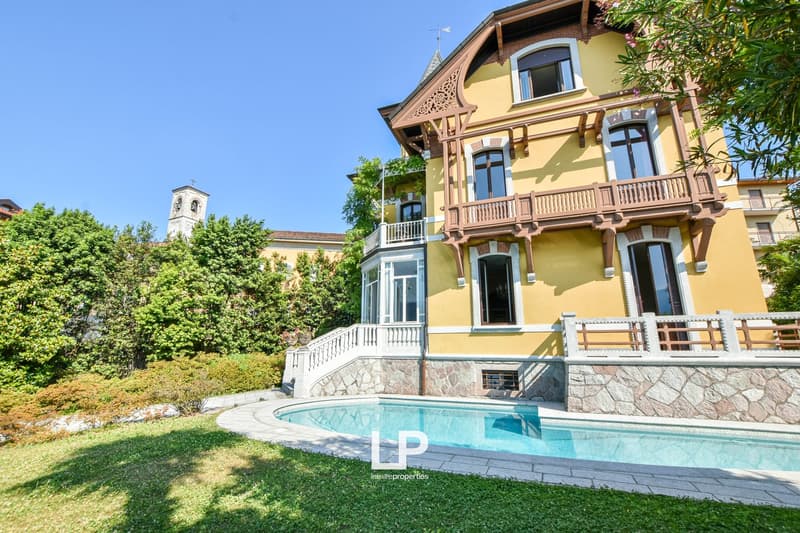 Villa Liberty affascinante sul Lago Maggiore (36)