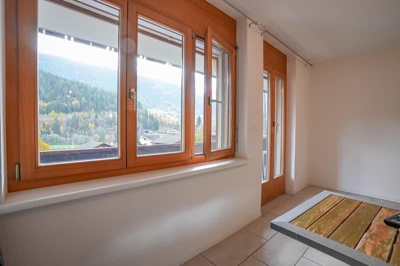 Charmant appartement 1 pièce à vendre à Fiesch - Lehrastrasse 16 (8)