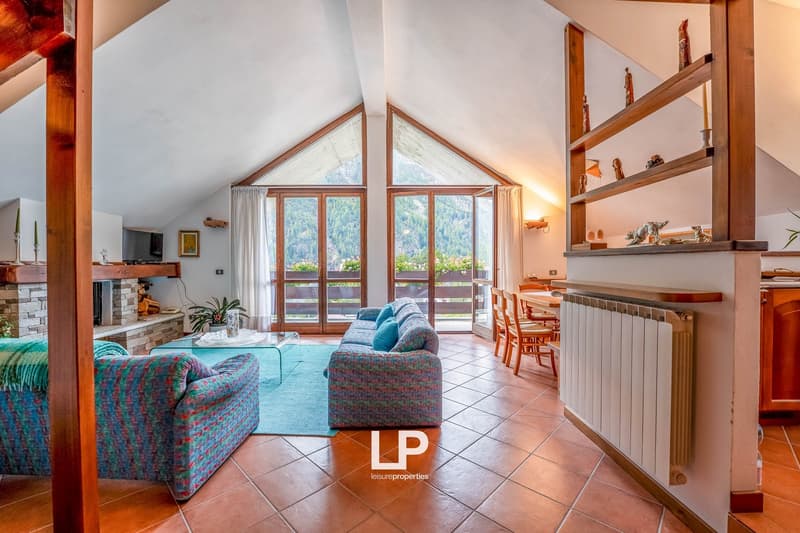 modern decor, fireplace, large windows, wooden ceiling, radiator, couch, coffee table, chairs, radiator