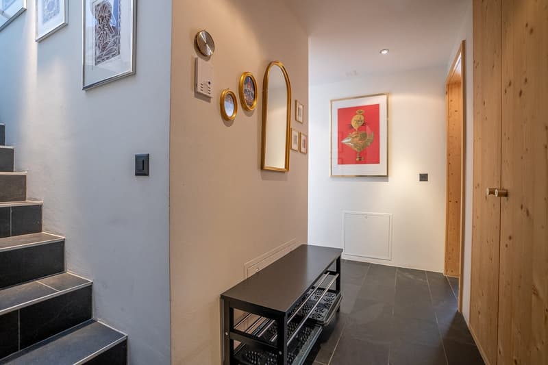 Luxurious maisonette apartment with ski-in/ski-out, garden, and evening sun on Golmenegg (29)