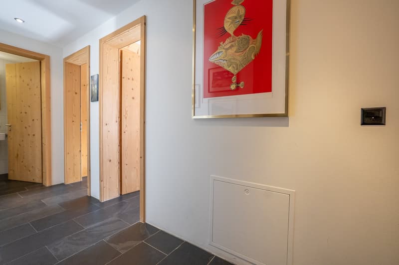 Luxurious maisonette apartment with ski-in/ski-out, garden, and evening sun on Golmenegg (30)