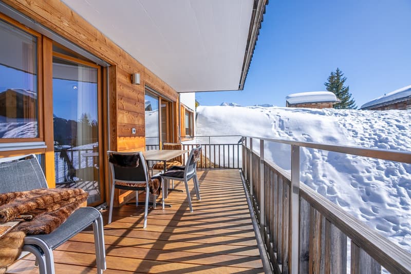 Luxurious maisonette apartment with ski-in/ski-out, garden, and evening sun on Golmenegg (19)