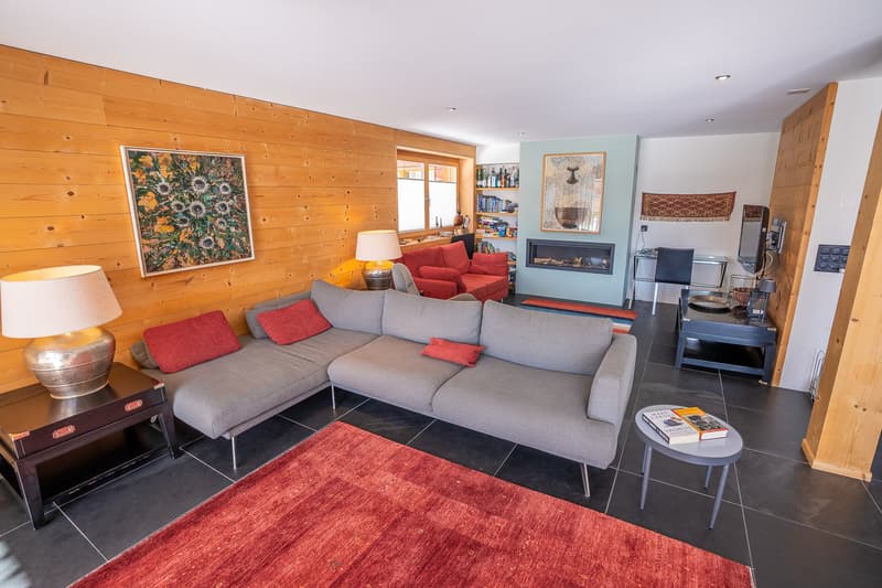 Luxurious maisonette apartment with ski-in/ski-out, garden, and evening sun on Golmenegg (9)