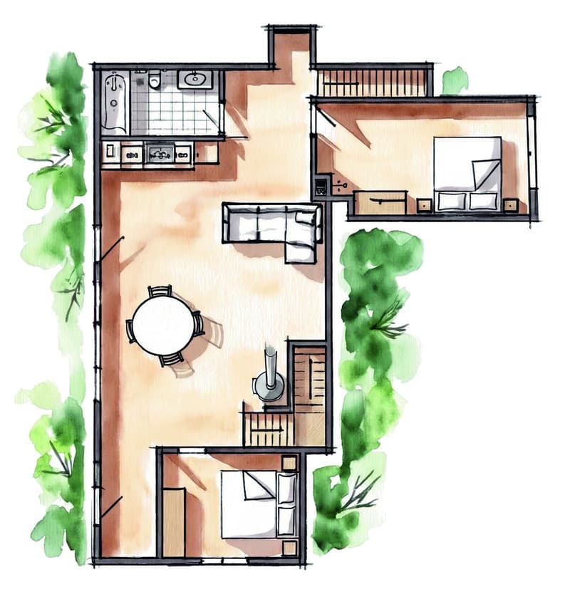 Chalet Alpenrösli – 1936 erbaut, 2026 vollständig saniert, mit eigener Sauna (4)