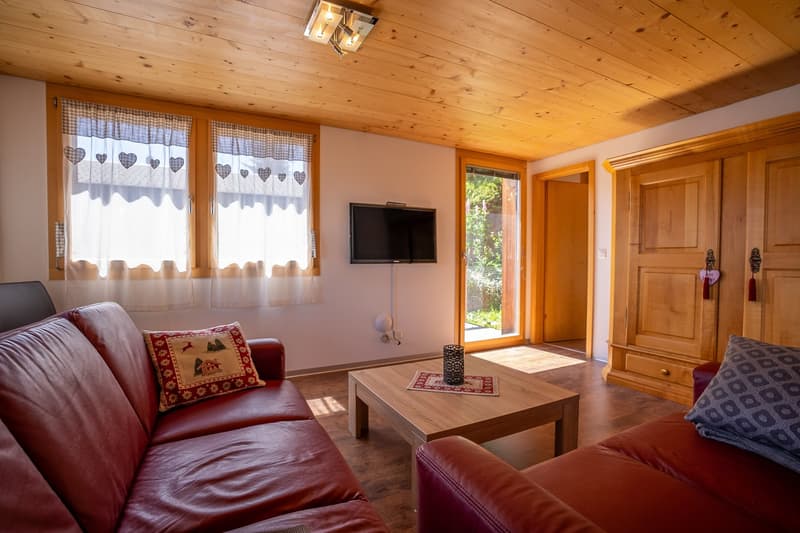 Grosszügige Ferienwohnung mit drei Balkonen im Herzen der Bettmeralp (24)