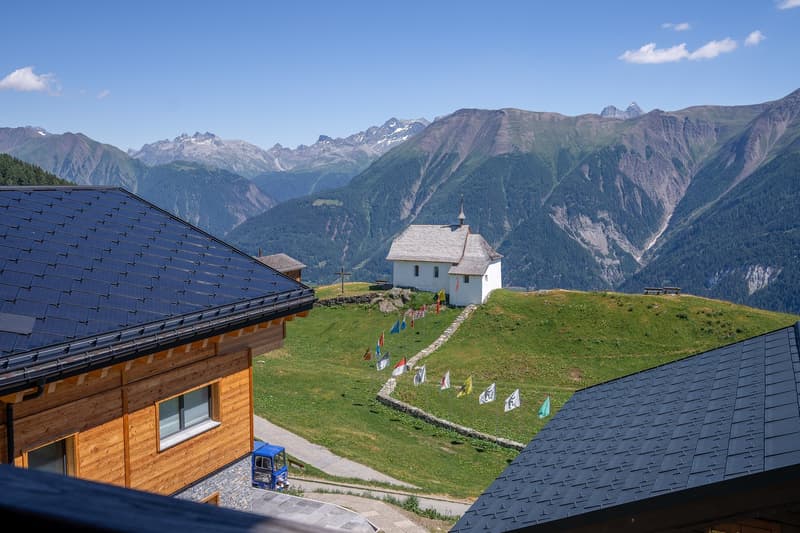 Grosszügige Ferienwohnung mit drei Balkonen im Herzen der Bettmeralp (21)