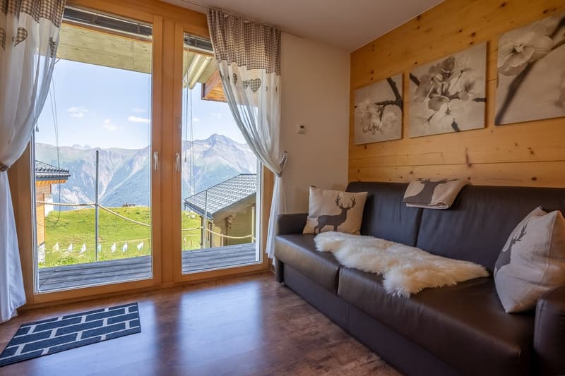 Stylish 2.5-room apartment with sun terrace in the heart of Bettmeralp (8)