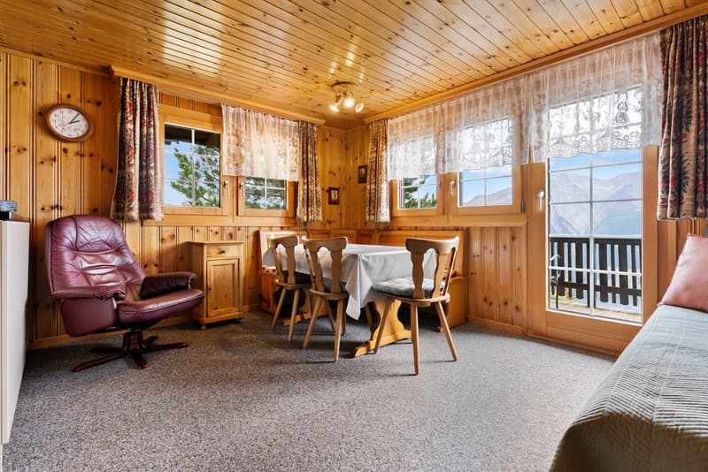 Charmantes 5-Zimmer-Chalet in Riederalp – Traumhafter Bergblick und ruhige Lage (3)