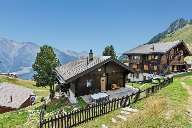 Charmantes 5-Zimmer-Chalet in Riederalp – Traumhafter Bergblick und ruhige Lage (2)