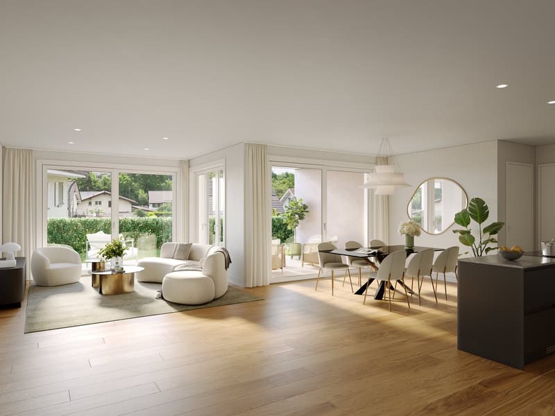 Letzte verfügbare Wohnung - 3.5 Zimmer Gartenwohnung an Toplage (3)