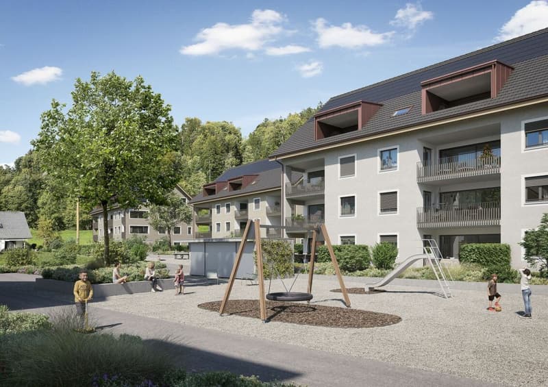 Dach-Maisonettwohnung in ruhiger, grüner Umgebung (4)