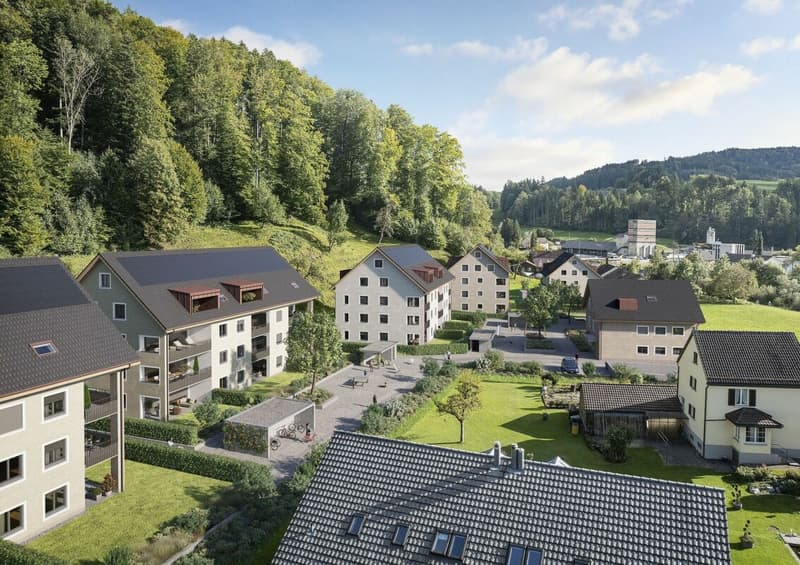 Dach-Maisonettwohnung in ruhiger, grüner Umgebung (2)