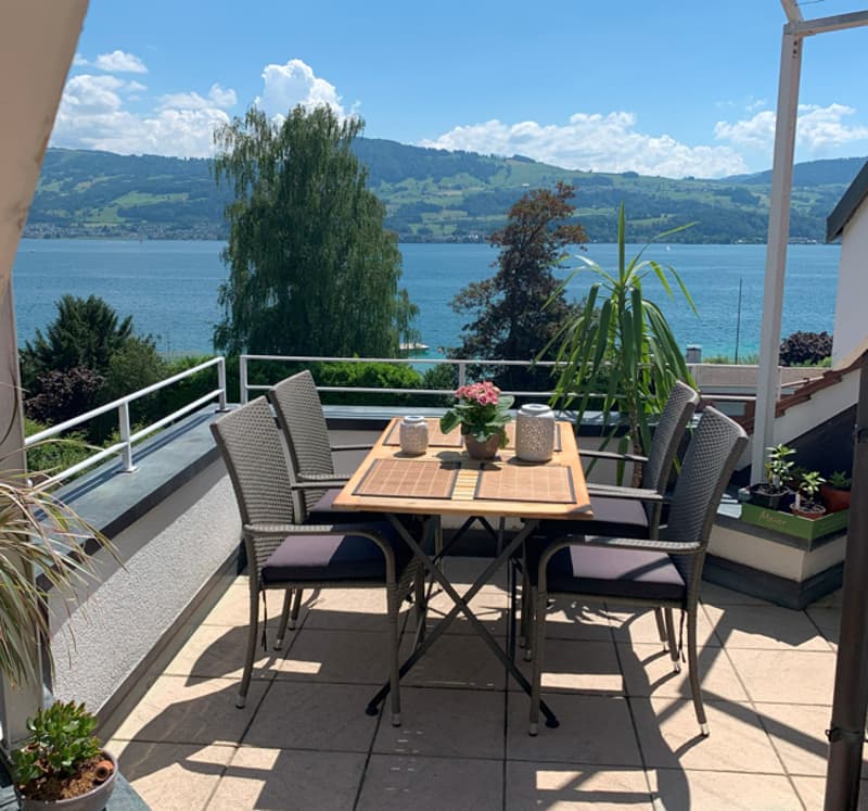 Traumwohnung, ruhig mit Seesicht und Garten (1)