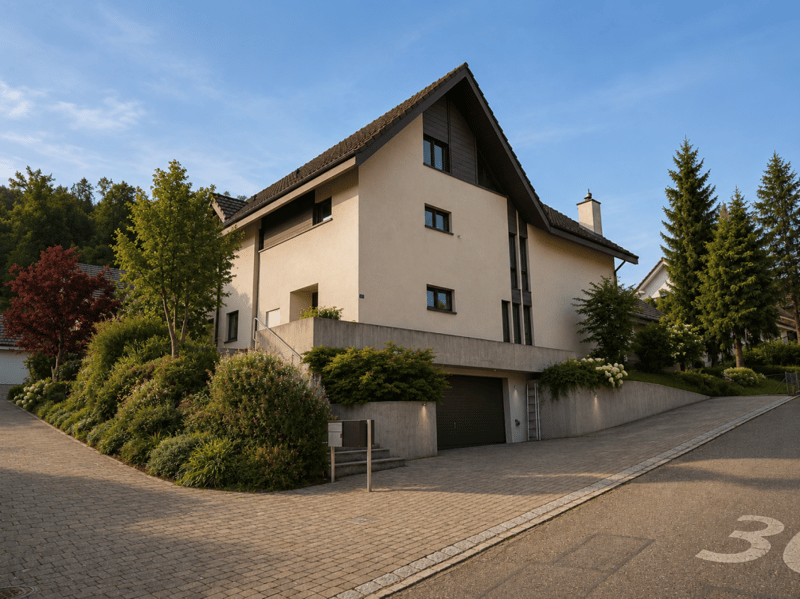 Grosszügiges und freistehendes 9 1/2-Zimmer Einfamilienhaus- naturnahes Wohnen mit Nähe zur Stadt (10)