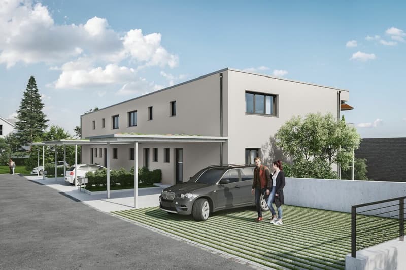 Neubauprojekt - Eck-Einfamilienhaus mit 5 1/2 Zimmern und Weitsicht an beliebter Lage im Leimental (3)