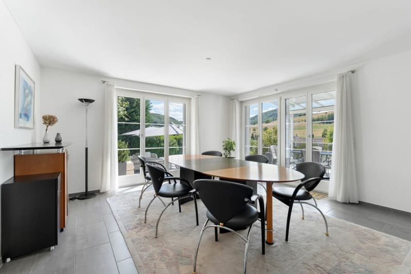 Privatsphäre, Raum und Lebensqualität - besondere Villa mit Pool in Magden (12)