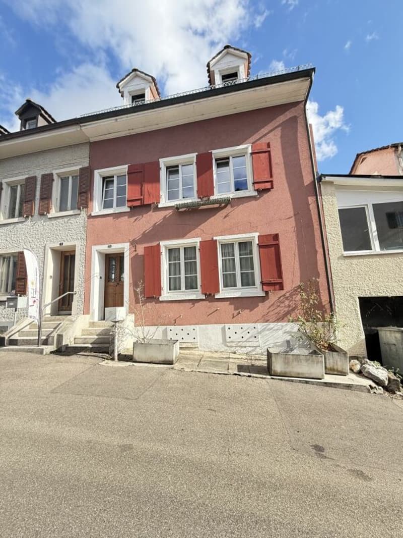 5 1/2 Zimmer-Einfamilienhaus mit Loggia und Terrasse (1)
