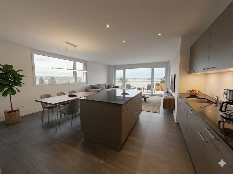 APPARTEMENT SUPERBE DANS UN ENDROIT CALME AVEC UNE VUE MAGNIFIQUE (8)