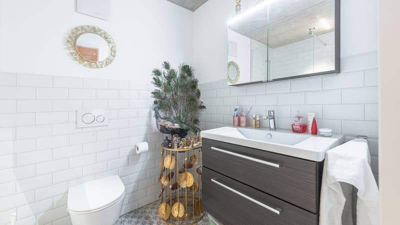 Appartement confortable et spacieux de 3,5 pièces à Rebstein (8)