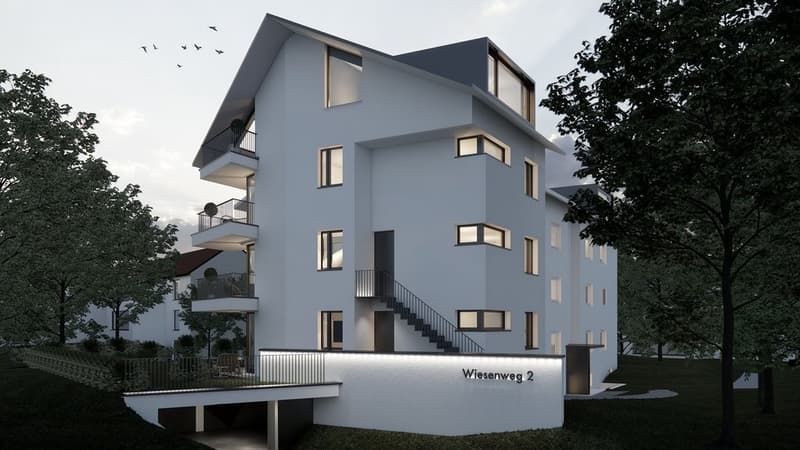 Aussenvisualisierung Neubau