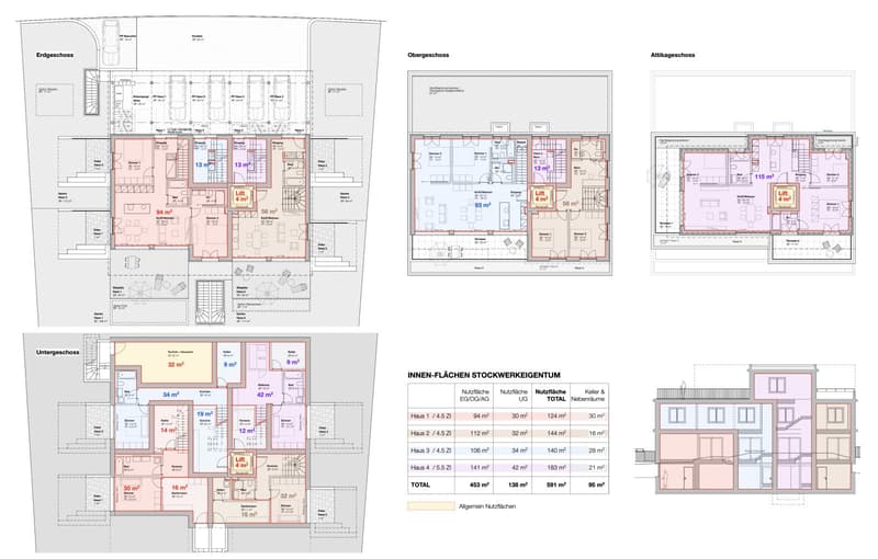 4.5 Zimmer Garten-Maisonette-Wohnung an Top Lage (Einheit 2) (3)