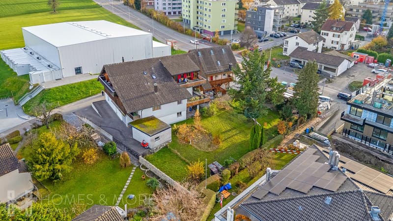 Luftbild Gartenbereich