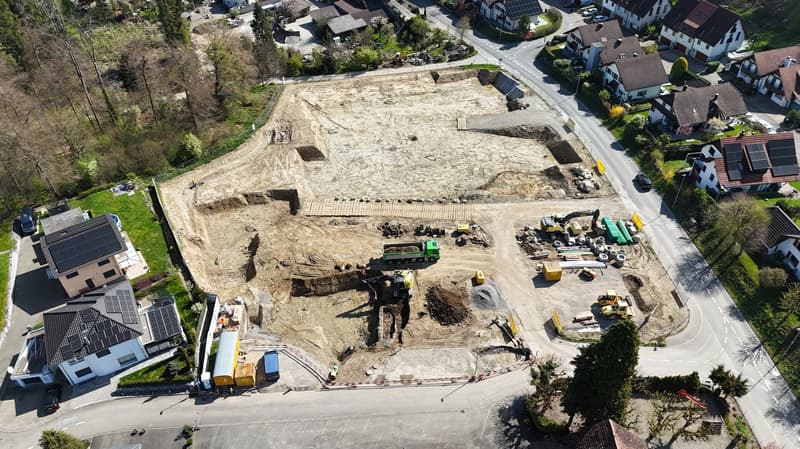 New construction project 24 DEFH + 1 EFH in Benzenschwil www.sonne-benzenschwil.ch (7)