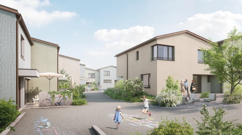 New construction project 24 DEFH + 1 EFH in Benzenschwil www.sonne-benzenschwil.ch (3)