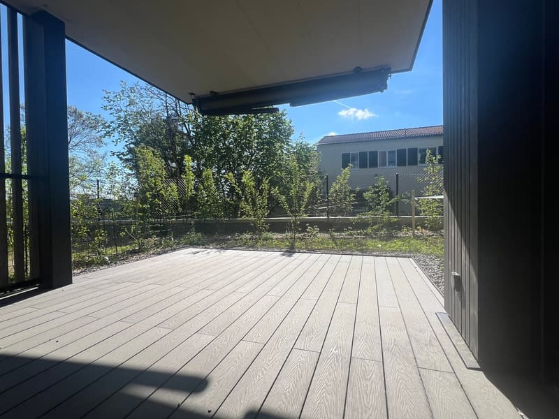 Exklusive Neubauwohnung im Erdgeschoss mit Garten - an erhöhter Lage in Witikon (2)