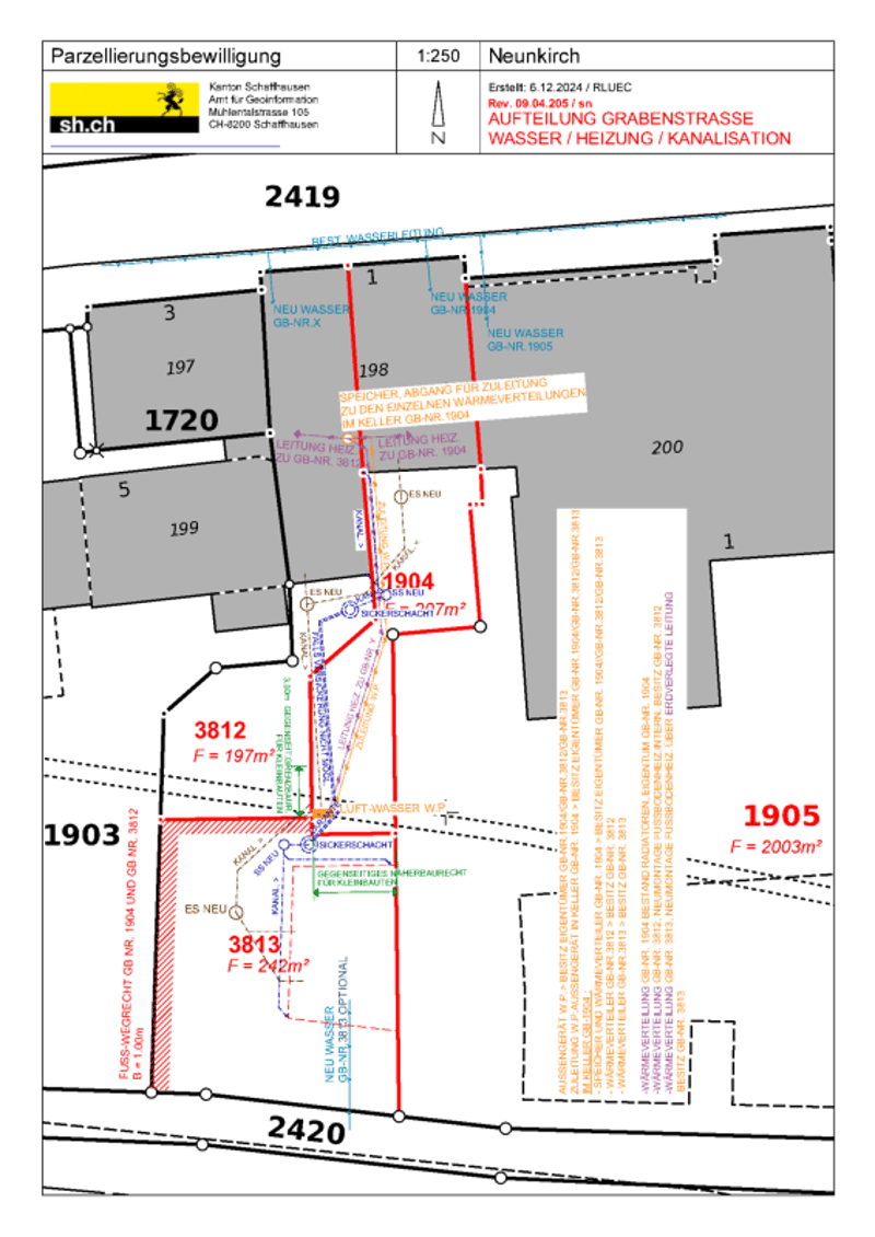 Parzelle 3812 = Wohnhaus mit Garten