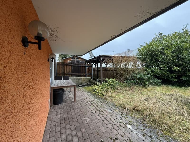 Terrasse und Garten