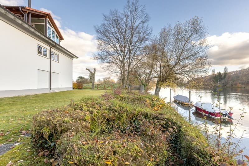 Wohnlage direkt am Rhein