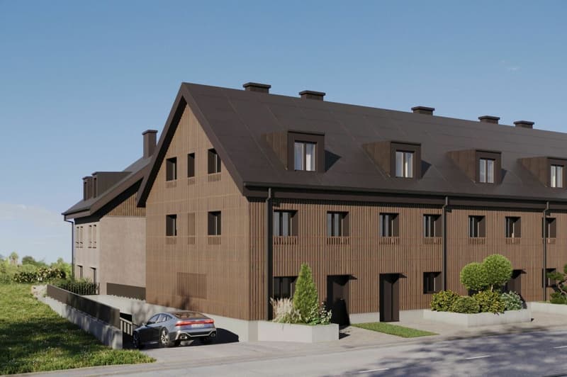 komfortable Tiefgarage unter der Liegenschaft mit direktem Hauszugang