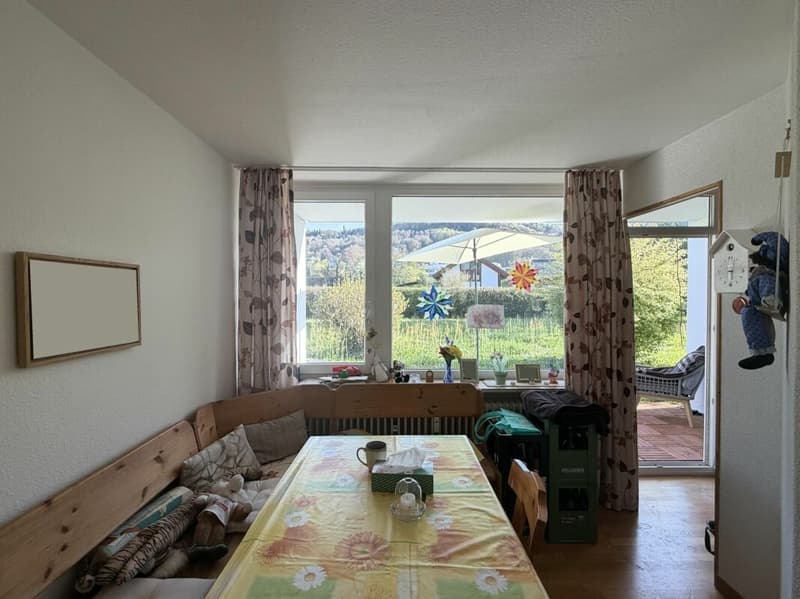 Essen mit schöner Aussicht