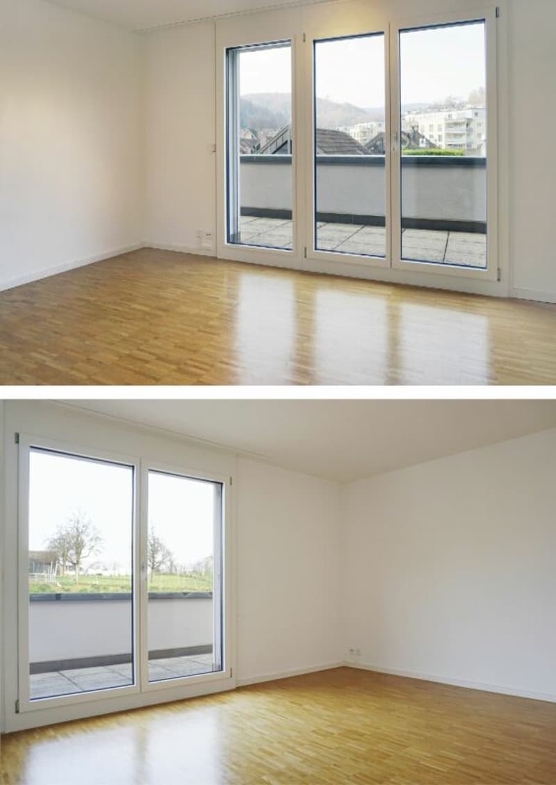Zimmer 3 und 4, Dachgeschoss