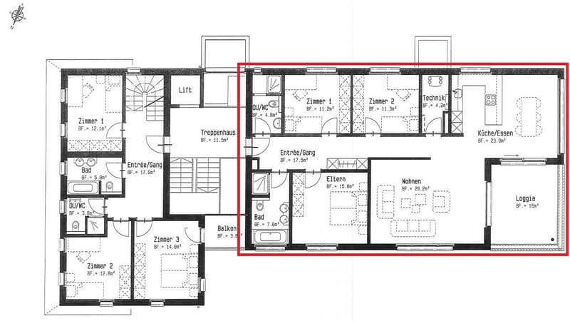Spacious 4.5-room apartment in attractive location (14)