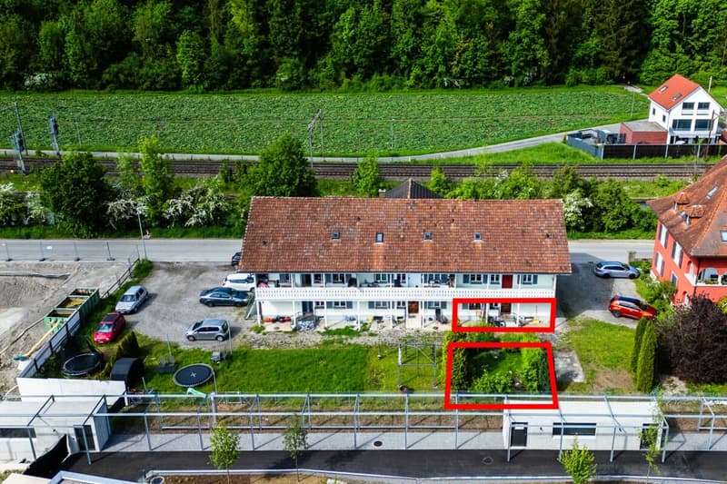 Renovierte 3.5-Zimmer-Wohnung mit Gartenanteil nahe der Thur (1)