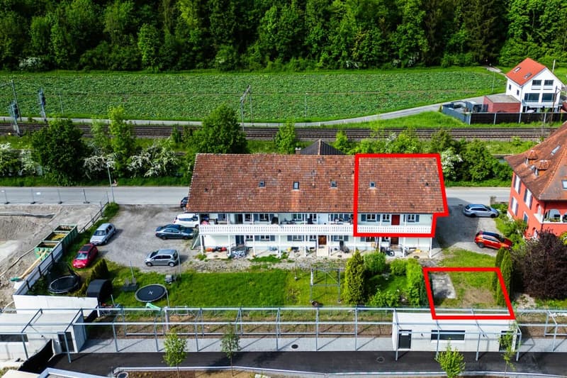 Charmante Maisonettewohnung mit Gartenanteil in Bürglen TG (1)